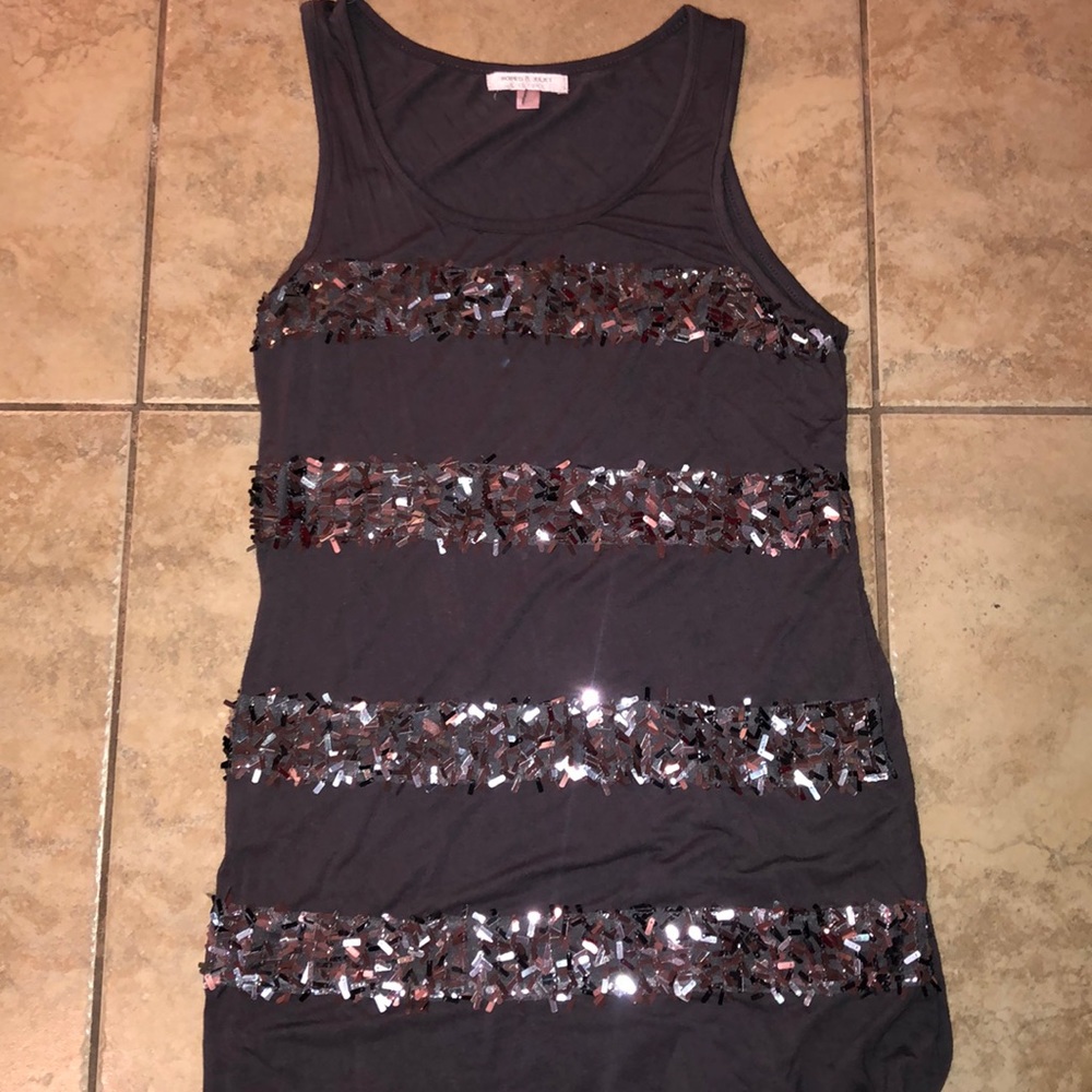 Grey Sequence Tunic